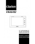 Сервисная инструкция Clarion VMA6492