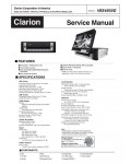 Сервисная инструкция Clarion VRX-485VD