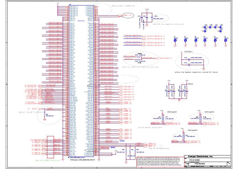 Схема Compal NB9P-M