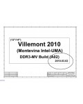 Схема Compaq CQ320, CQ321 INVENTEC VILLEMONT VV10 INTEL UMA