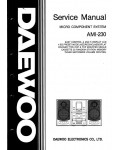 Сервисная инструкция Daewoo AMI-230