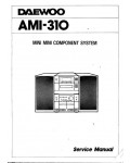 Сервисная инструкция Daewoo AMI-310