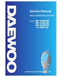 Сервисная инструкция Daewoo AMI-326LW, AMI-726LW/RW, AMI-826LW