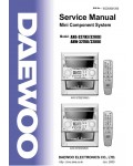 Сервисная инструкция Daewoo AXG-327, AXG-328, AXW-327, AXW-328