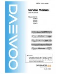 Сервисная инструкция Daewoo DG-K21, DG-K22, DG-K23, DG-K24, DG-K29