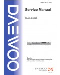 Сервисная инструкция Daewoo DG-K23