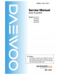 Сервисная инструкция Daewoo DG-K512, DG-K514, DG-K515, DG-K518