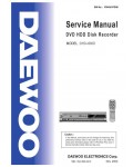 Сервисная инструкция Daewoo DHD-4000D