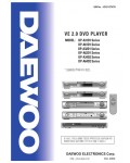Сервисная инструкция Daewoo DP-A31D1, DP-A61D1, DP-A32D1, DP-A62D1, DP-A34D2, DP-A64D2