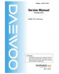 Сервисная инструкция Daewoo DPC-7900
