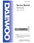 Сервисная инструкция Daewoo DQR-1100D