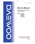 Сервисная инструкция Daewoo DSD-9503