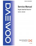 Сервисная инструкция Daewoo DSD-9520