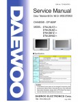 Сервисная инструкция Daewoo DTM-2881Z, DTM-28W8Z, DTM-29U7Z, DTM-29U8Z, шасси CP-820F