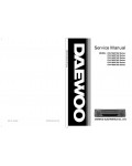 Сервисная инструкция DAEWOO DV-F562, DV-F362