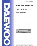 Сервисная инструкция DAEWOO DV3K633NZ-T