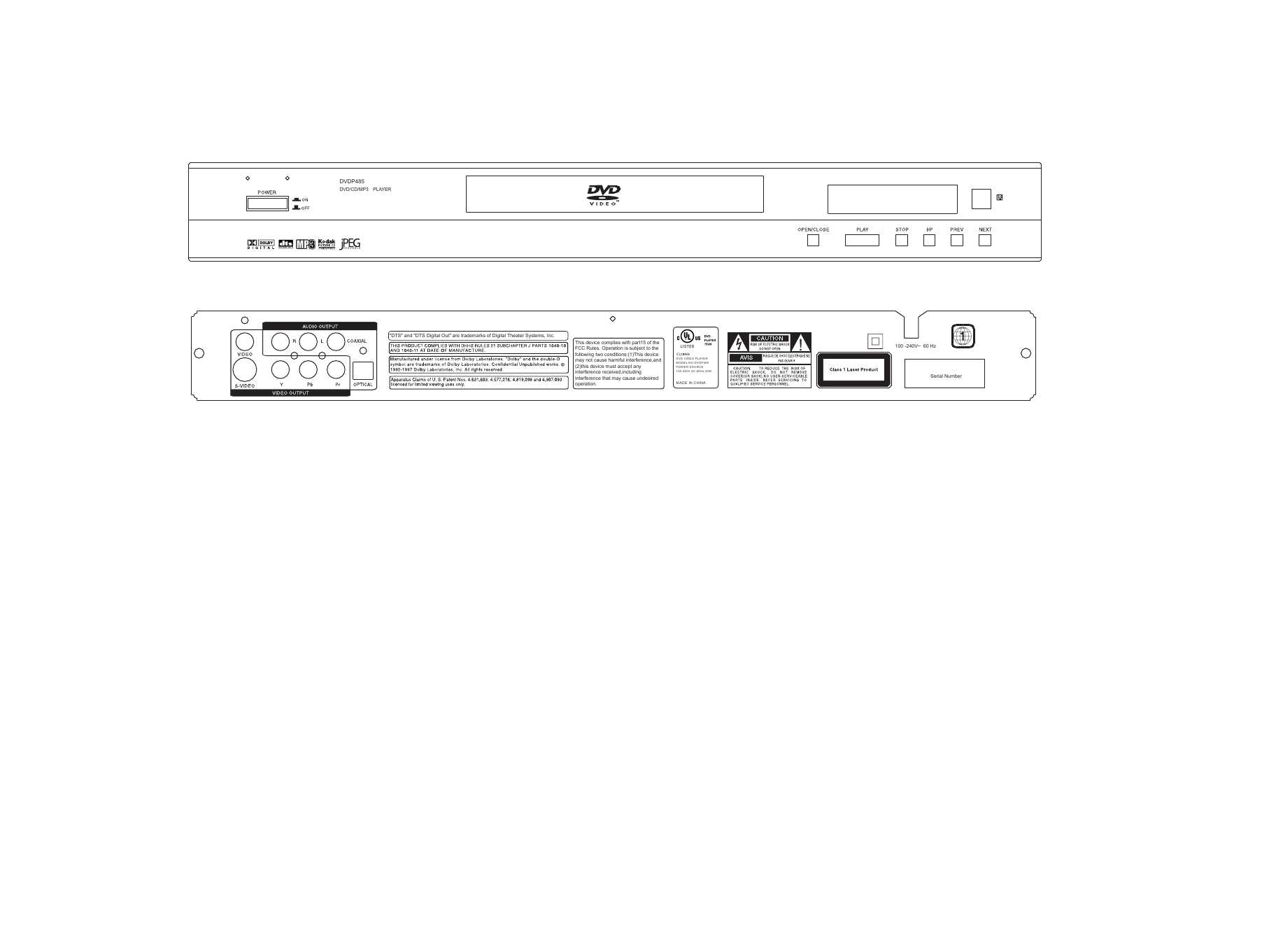 Сервисная инструкция Daewoo DVD-P485