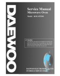 Сервисная инструкция Daewoo KOG-8755 (0S)