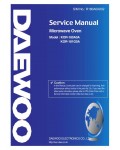 Сервисная инструкция Daewoo KOR-180A