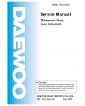 Сервисная инструкция Daewoo KOR-63QA (0S)