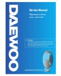 Сервисная инструкция Daewoo KOR-972T