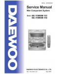 Сервисная инструкция Daewoo XL-112, AXL-112W, AXL-115W (XW-112, XW-115)