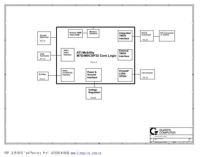 Схема DELL LATITUDE-D600 (INSP.600M) (JM2 QUANTA)