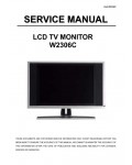 Сервисная инструкция Dell W2306C