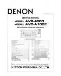 Сервисная инструкция Denon AVC-A10SE