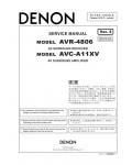 Сервисная инструкция Denon AVC-A11XV