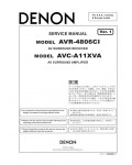 Сервисная инструкция Denon AVC-A11XVA