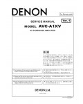 Сервисная инструкция Denon AVC-A1XV