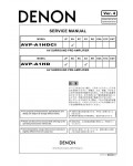 Сервисная инструкция Denon AVP-A1HD, AVP-A1HDCI