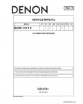 Сервисная инструкция DENON AVR-1513 V1
