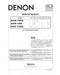 Сервисная инструкция Denon AVR-1909, AVR-789