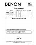 Сервисная инструкция DENON AVR-1913, 2113, 2113CI V8