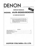 Сервисная инструкция Denon AVR-2000, AVR-2000G