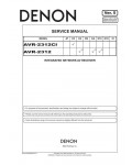 Сервисная инструкция Denon AVR-2312, AVR-2312CI