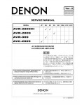 Сервисная инструкция Denon AVR-2809/989