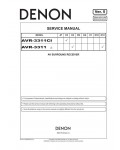 Сервисная инструкция Denon AVR-3311, AVR-3311CI