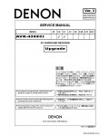 Сервисная инструкция DENON AVR-4308CI V3