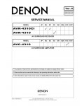Сервисная инструкция Denon AVR-4310, AVR-4310CI