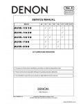 Сервисная инструкция DENON AVR-590, 790, 1610, 1620, 1910 V8