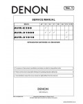 Сервисная инструкция DENON AVR-X1000, X1010