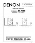Сервисная инструкция Denon D-A03