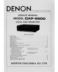 Сервисная инструкция Denon DAP-5500