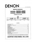 Сервисная инструкция Denon DCD-335, DCD-425