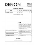 Сервисная инструкция Denon D-E500, D-M37