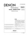 Сервисная инструкция Denon D-F100