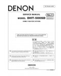 Сервисная инструкция Denon DHT-500SD